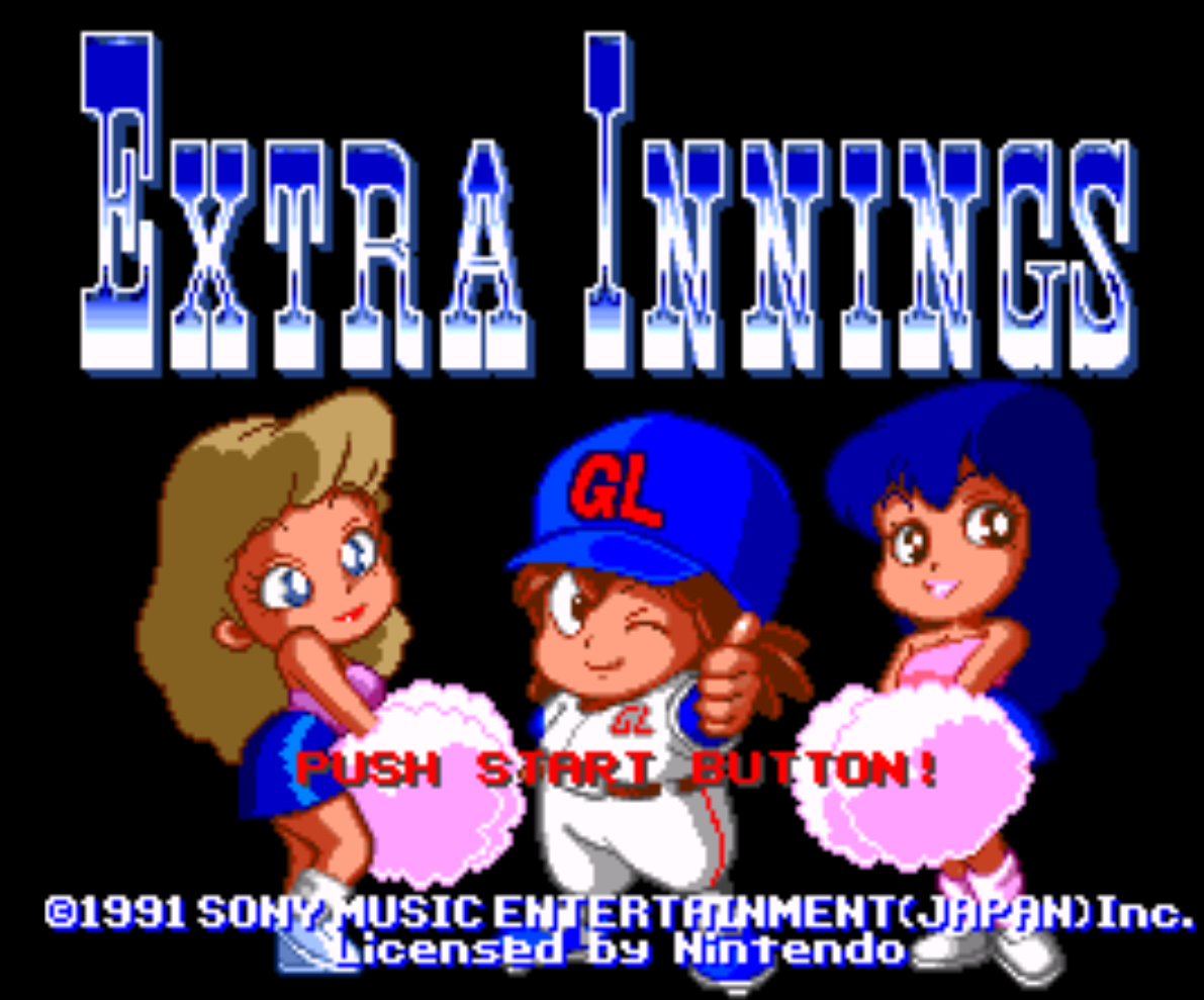 Extra Innings Title Screen